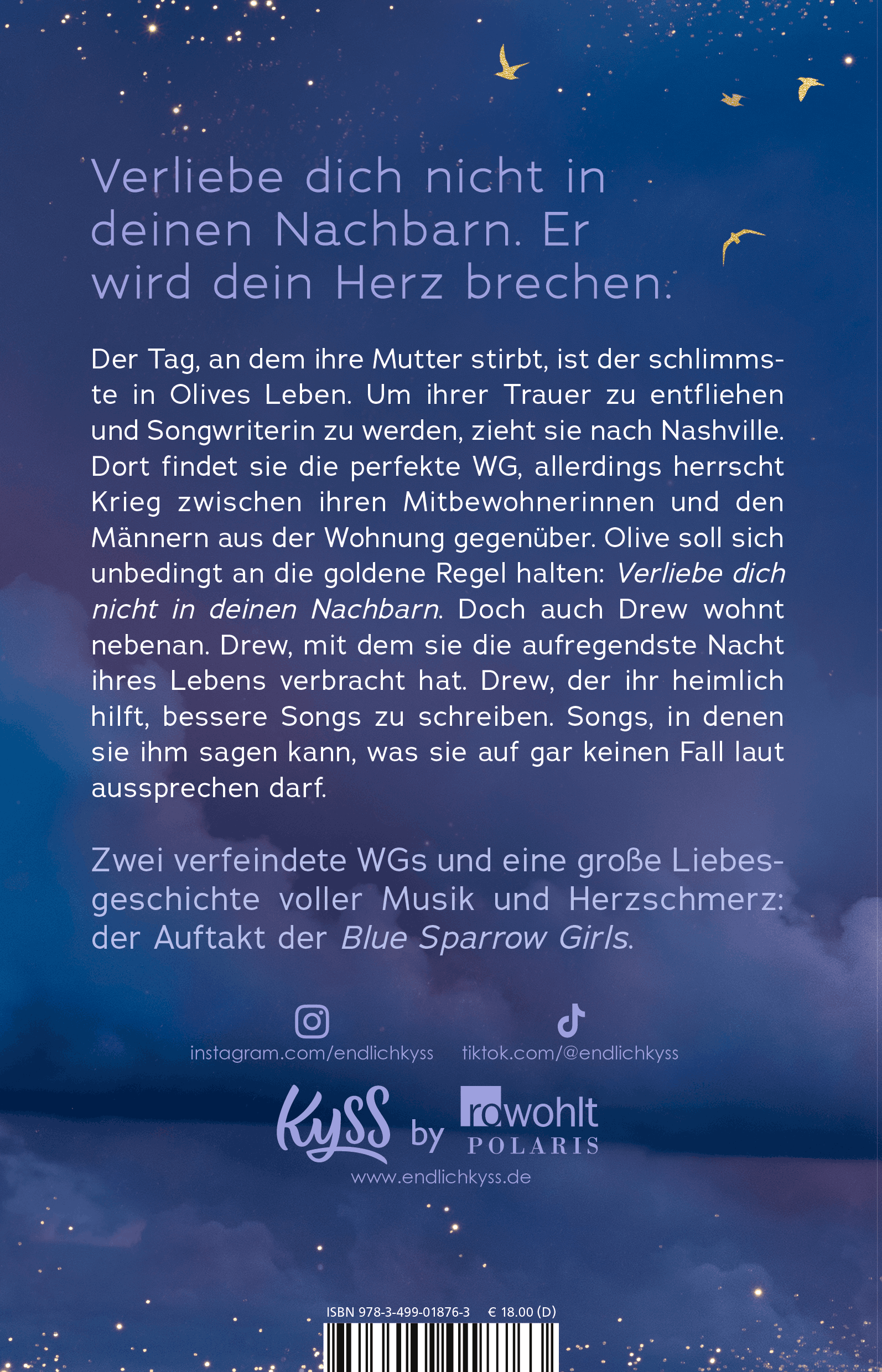 Rückseitenabbildung 1 von Blue Sparrow Girls – The Melody of You and Me