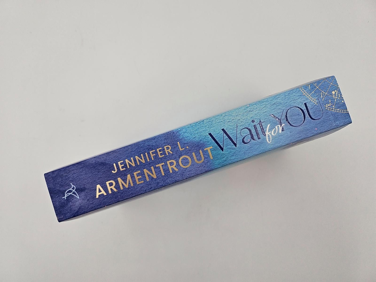 Außenansicht des Buches „Wait for You “