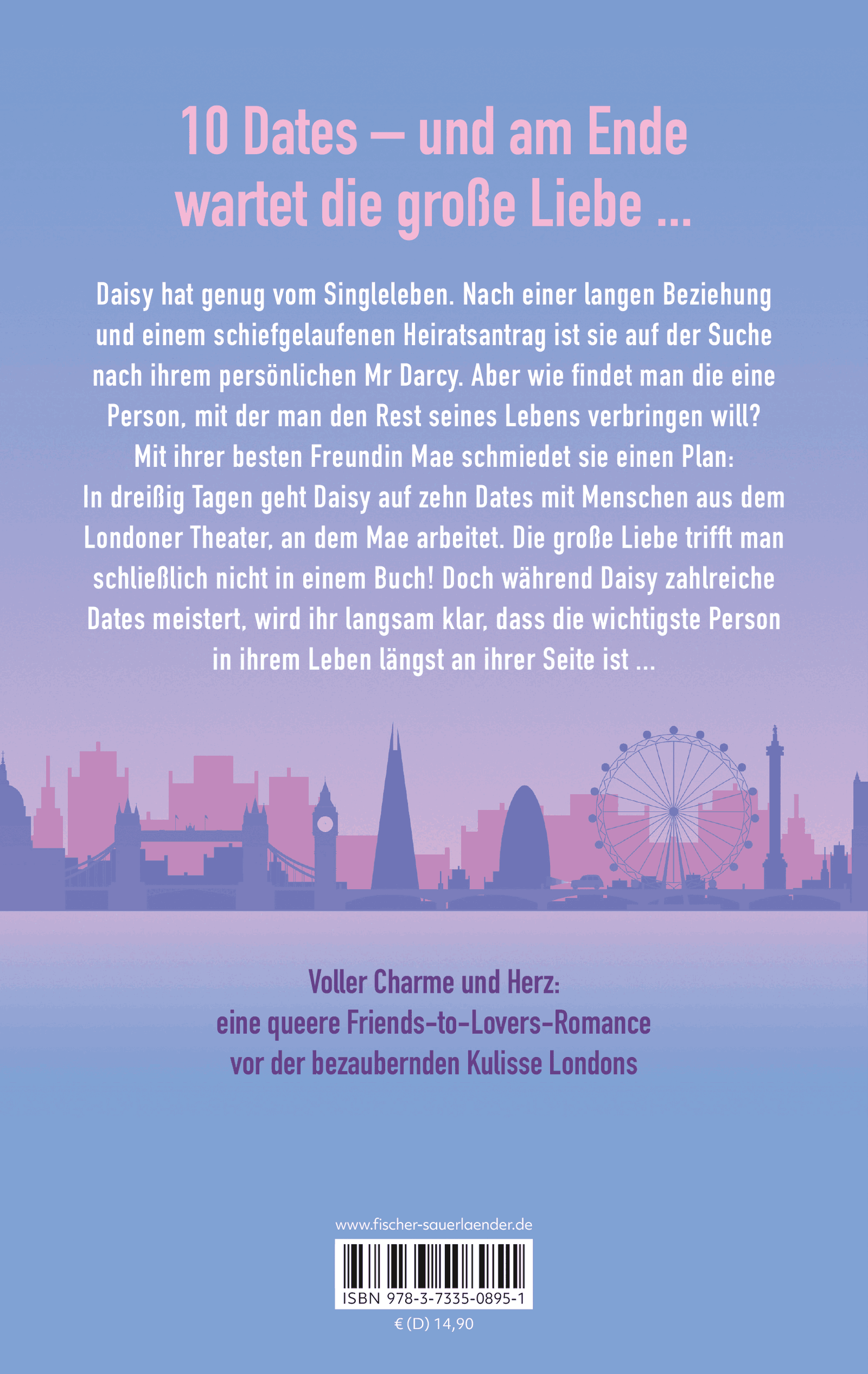 Rückseitenabbildung 1 von 30 Days, 10 Dates & 1 Drama