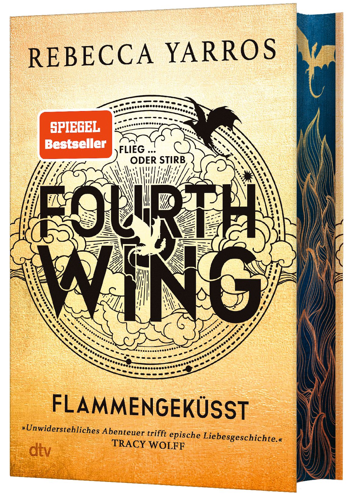 3D Cover von Fourth Wing – Flammengeküsst