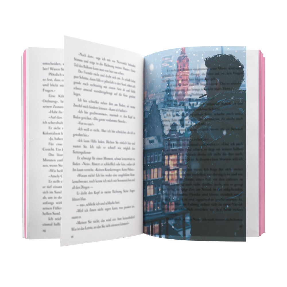 Abbildung 2 von Fuck You, Hope | Aufwendig gestaltete Ausgabe mit Farbschnitt – das integrierte Page Overlay ist limitiert nur in der ersten Auflage enthalten