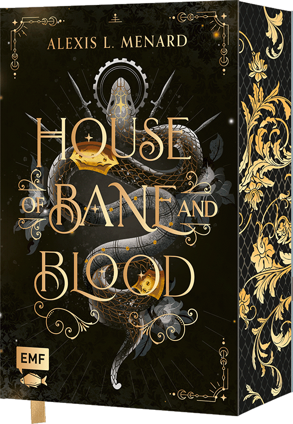 Coverabbildung 1 von House of Bane and Blood (Order and Chaos, Band 1) – Packende Rivals to Lovers Romantasy