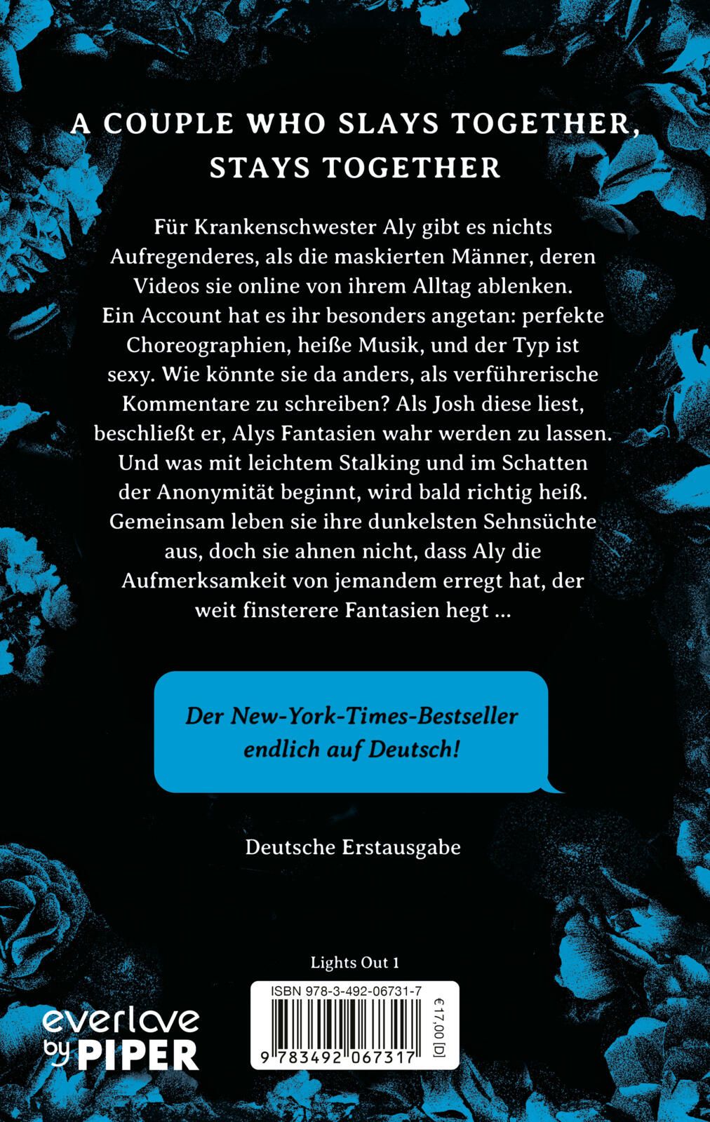 Rückansicht des Buches „Lights Out“