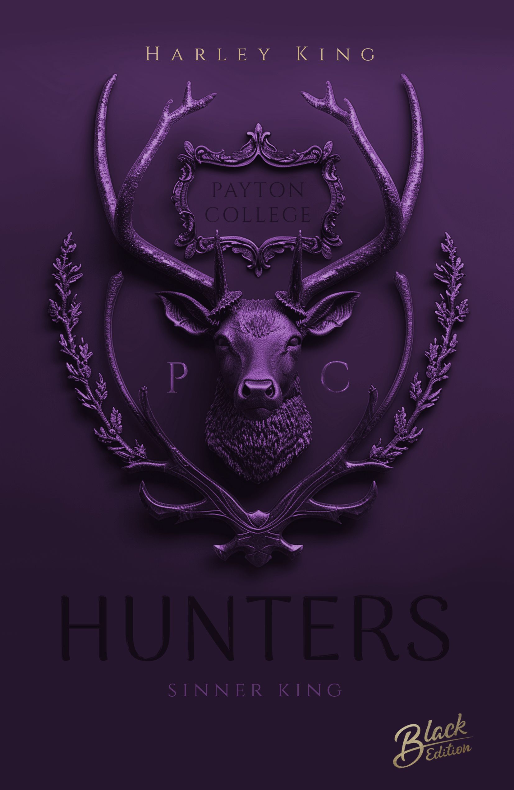Abbildung 1 von Hunters: Sinner King | Aufwendig gestaltete Ausgabe mit Farbschnitt – das integrierte Page Overlay ist limitiert nur in der ersten Auflage enthalten