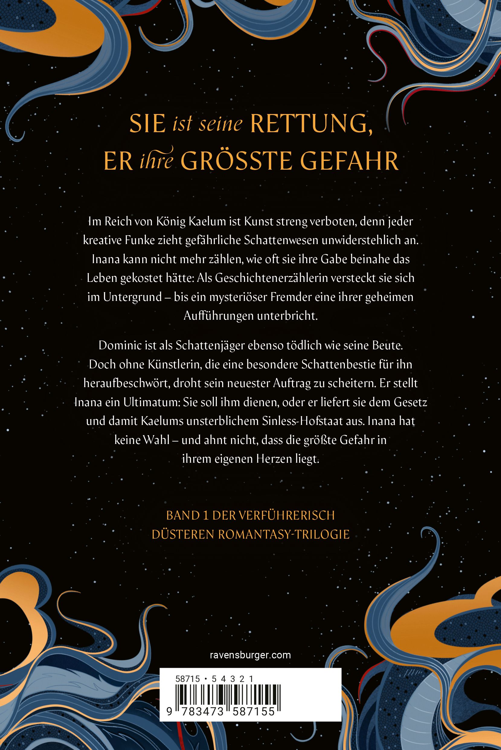 Rückseitenabbildung 1 von Songs for the Sinless, Band 1 - The Lies that Summon the Night