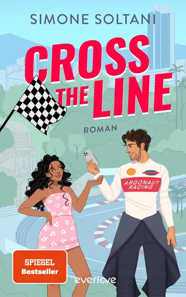 Cover von Cross the Line – Auf der Rennstrecke kämpft er um den Sieg, im Leben um ihr Herz