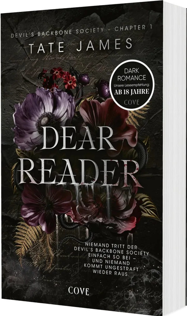 Cover von Dear Reader (Devil’s Backbone Society 1)