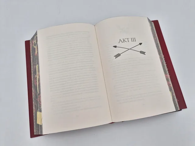 Außenansicht des Buches „A Stage set for Villains (Deluxe-Ausgabe)“
