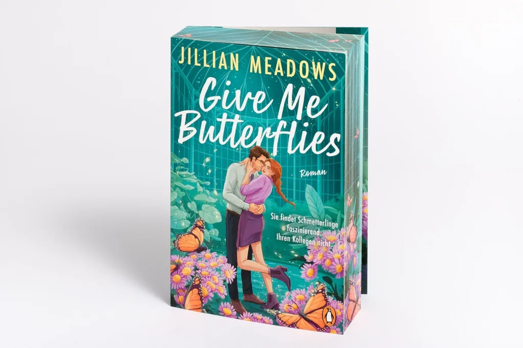 Abbildung 1 von Give Me Butterflies. Sie erforscht Schmetterlinge, er die Sterne. Für ihre Anziehung gibt es keine wissenschaftliche Erklärung