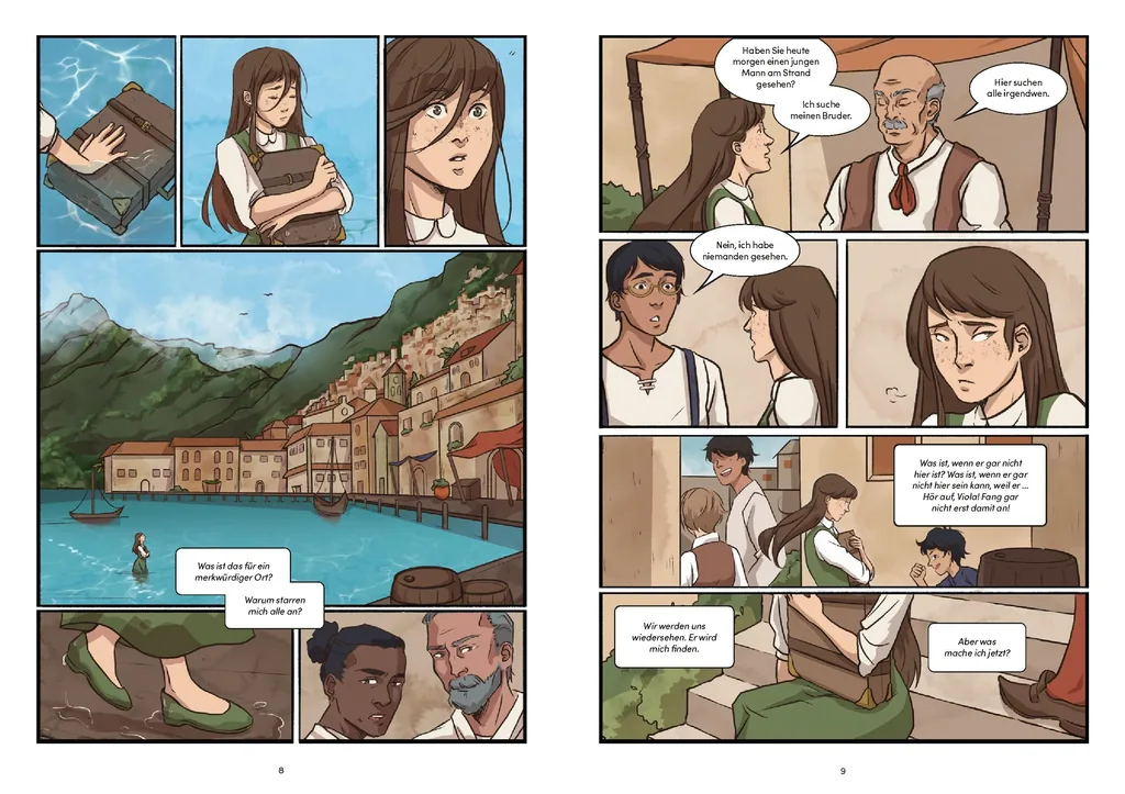 Abbildung 1 von Was ihr wollt - die Graphic Novel nach William Shakespeare