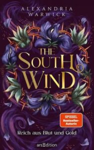 Buchcover von "The South Wind – Reich aus Blut und Gold"